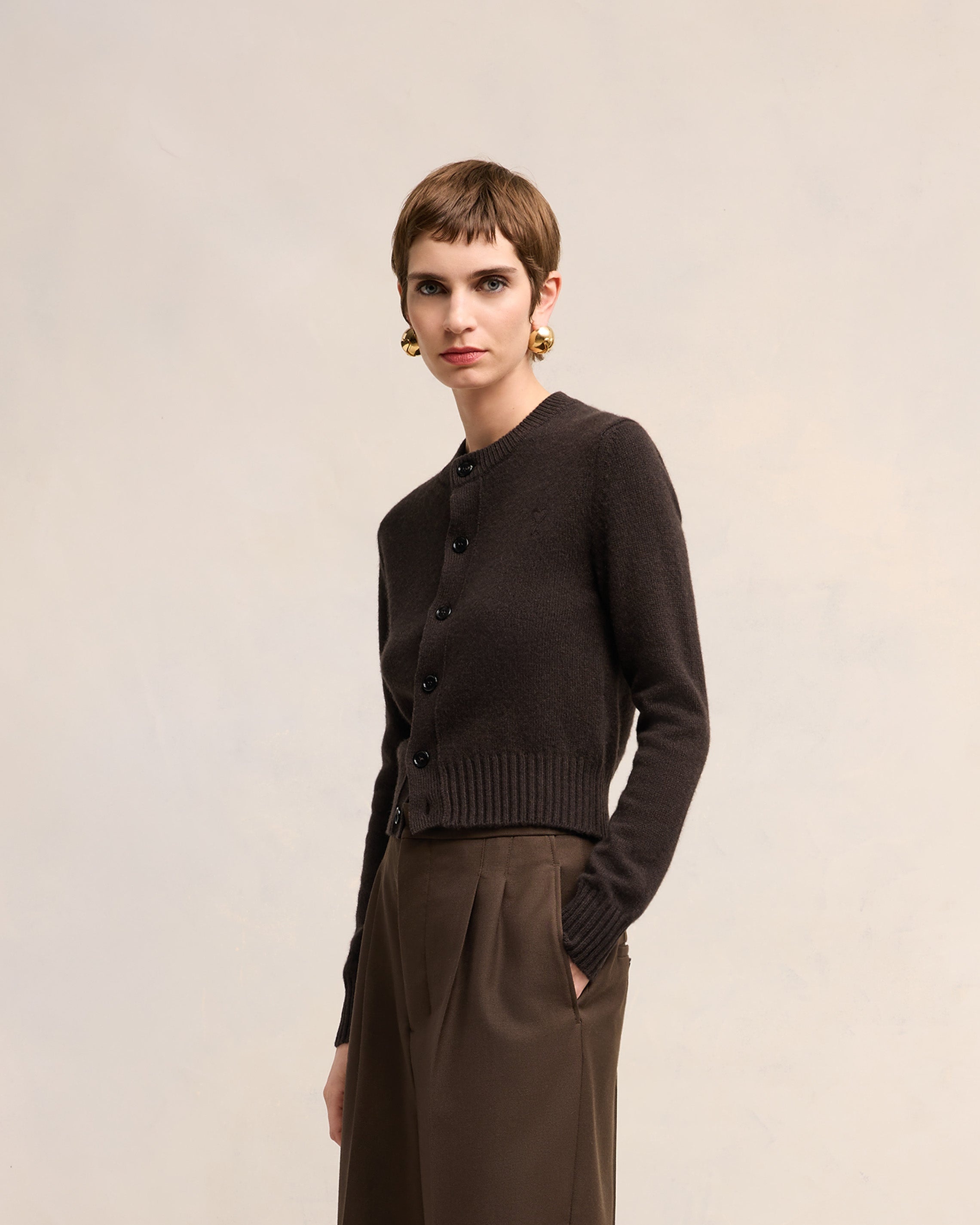 CASHMERE AMI DE COEUR CARDIGAN - 6