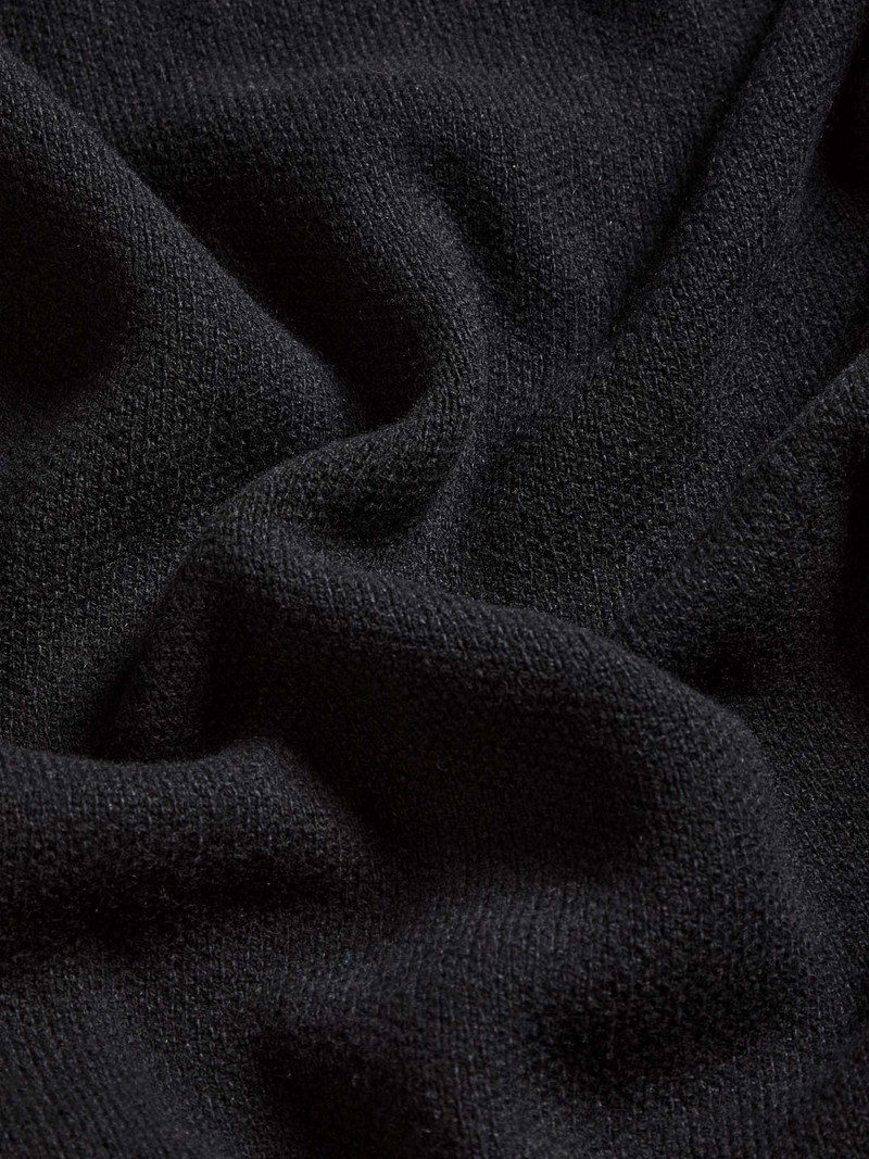 Mens Recycled Cashmere Cardigan - Black 4