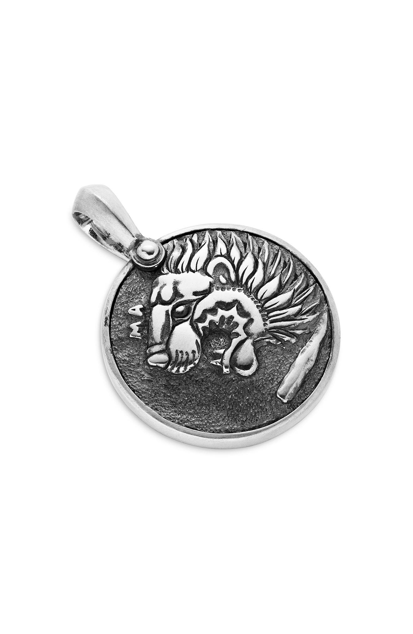 David Yurman Petrvs Lion Amulet in Silver at Nordstrom - 4