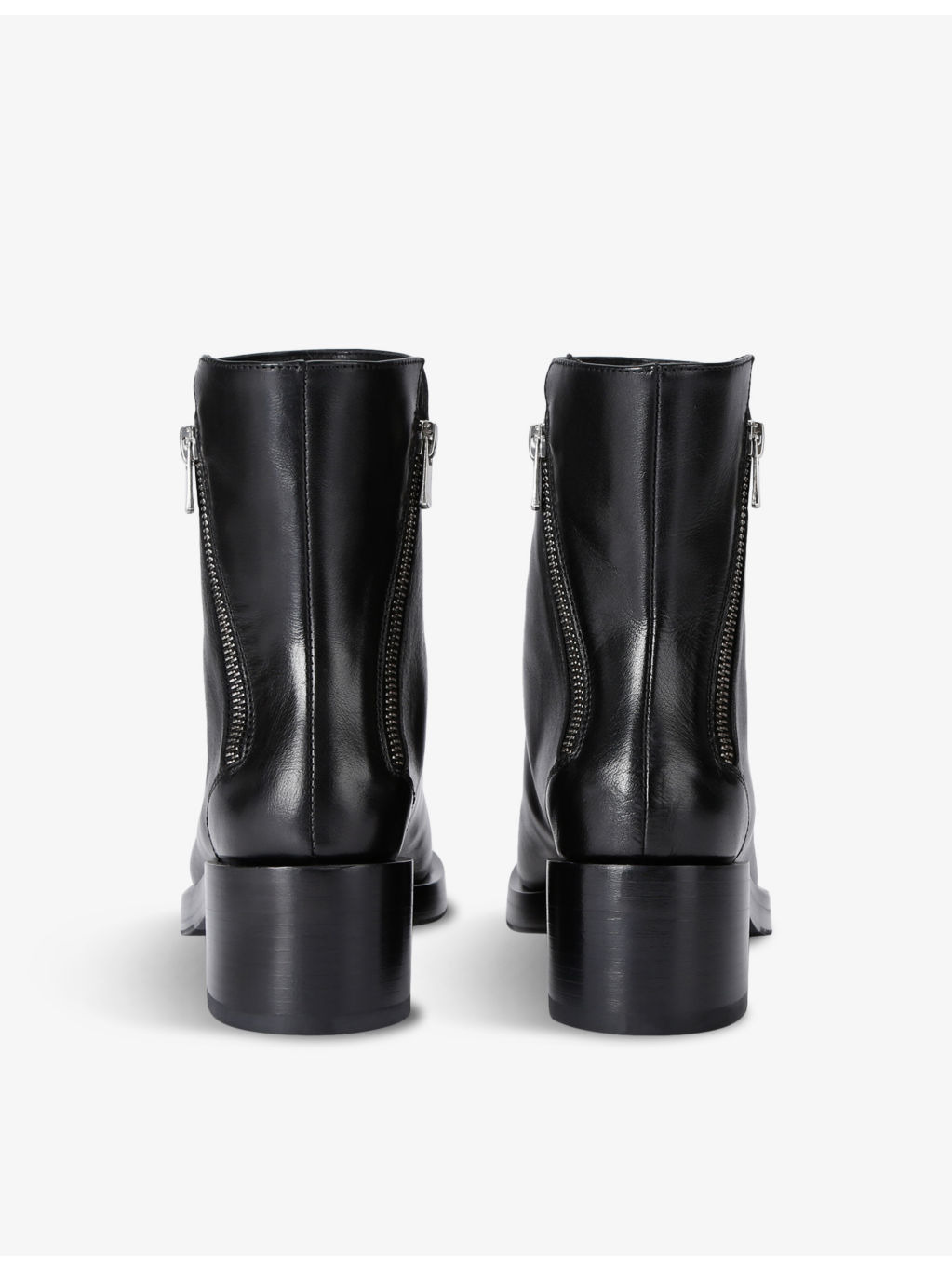 Brett 003 leather heeled ankle boots - 4