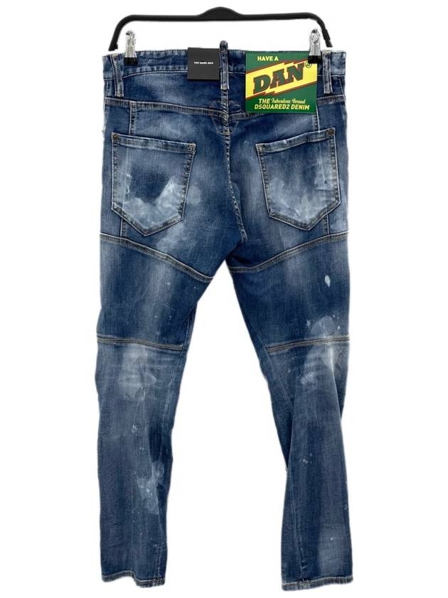 Tidy Biker Jeans Blue - 3