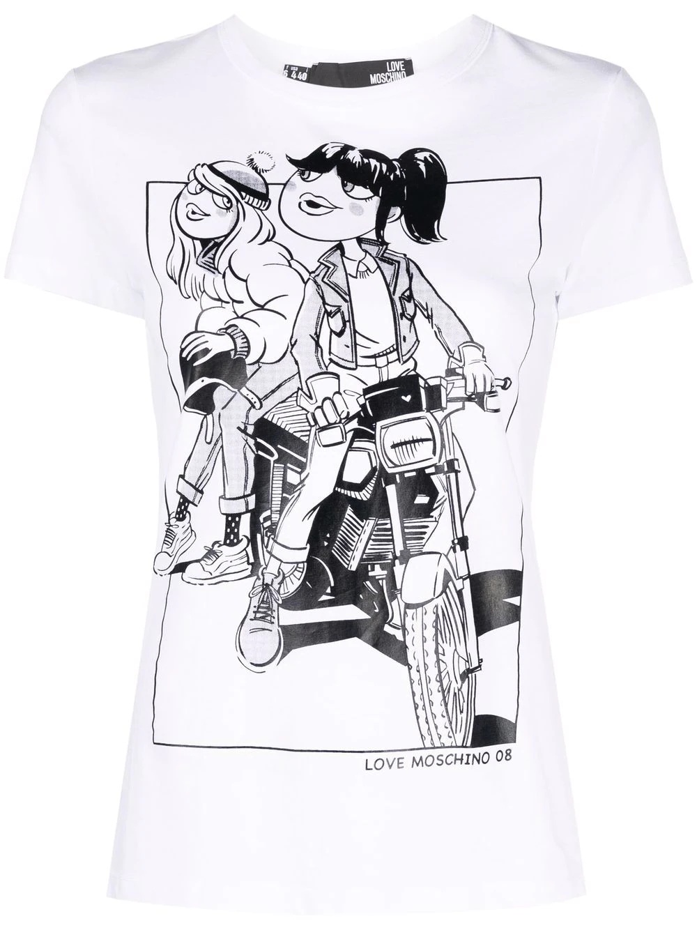 graphic-print cotton T-shirt - 1