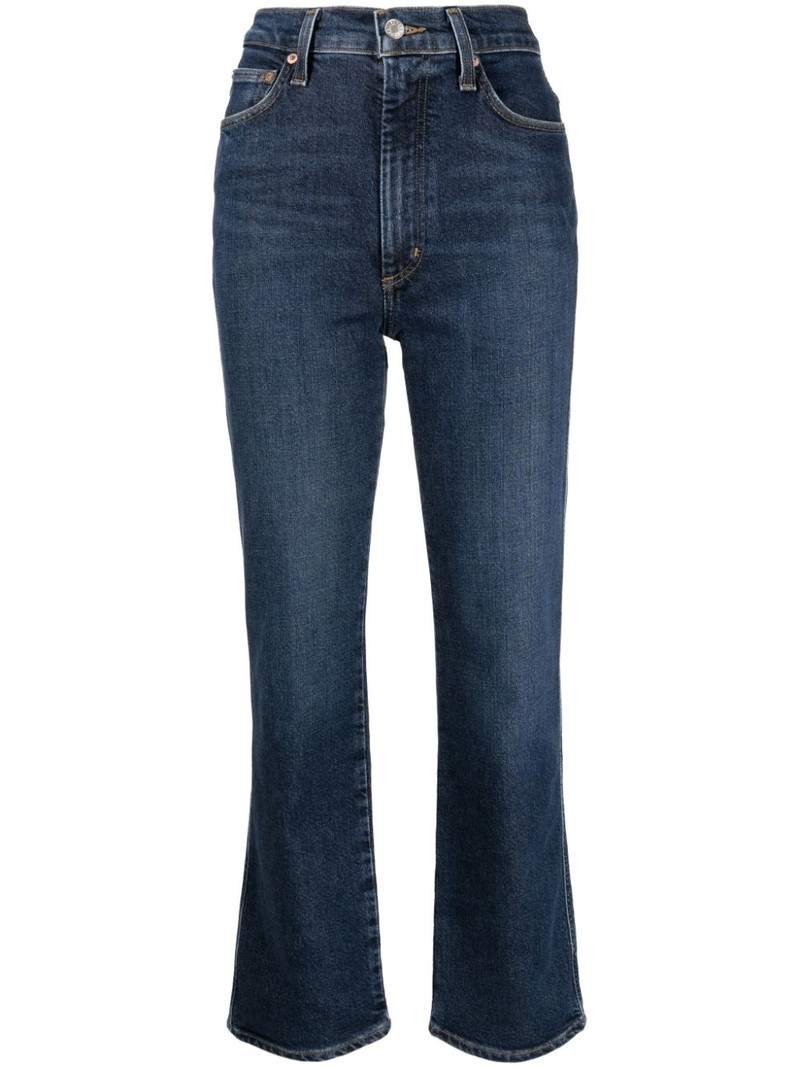 high-rise flared jeans 1
