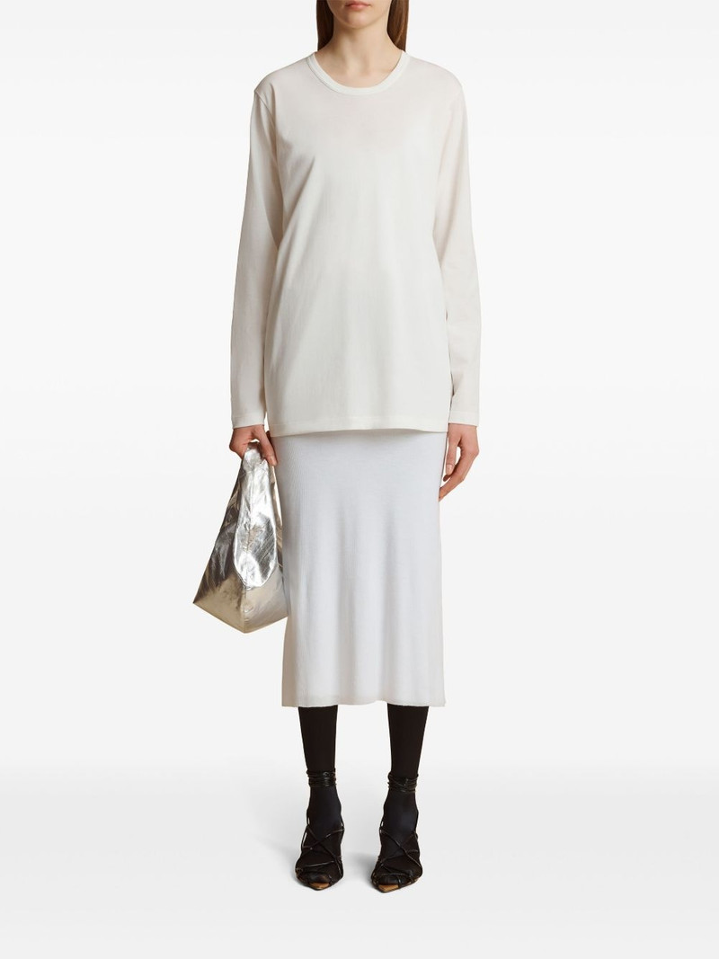 KHAITE The Morton jersey top outlook