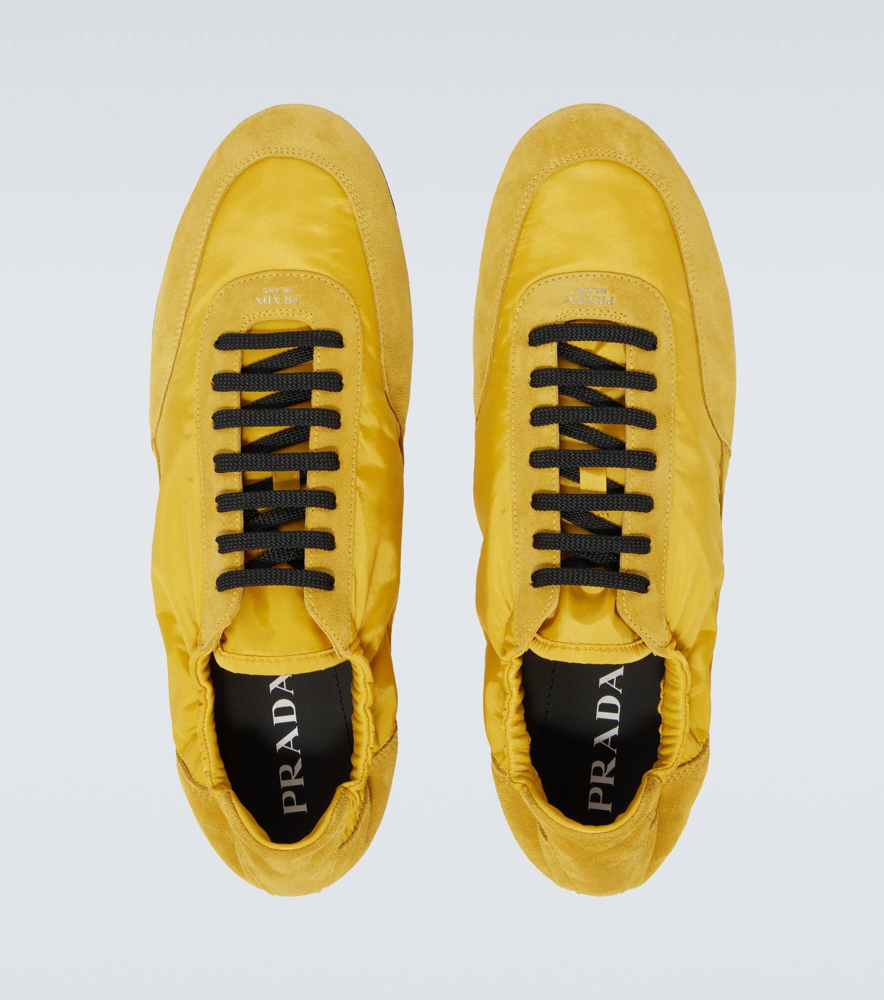 Collapse Re-Nylon suede-trimmed sneakers - 4