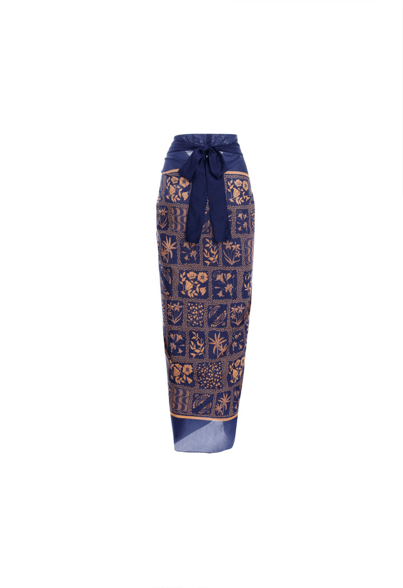 Lavanda Ipanema indigo Pareo 5