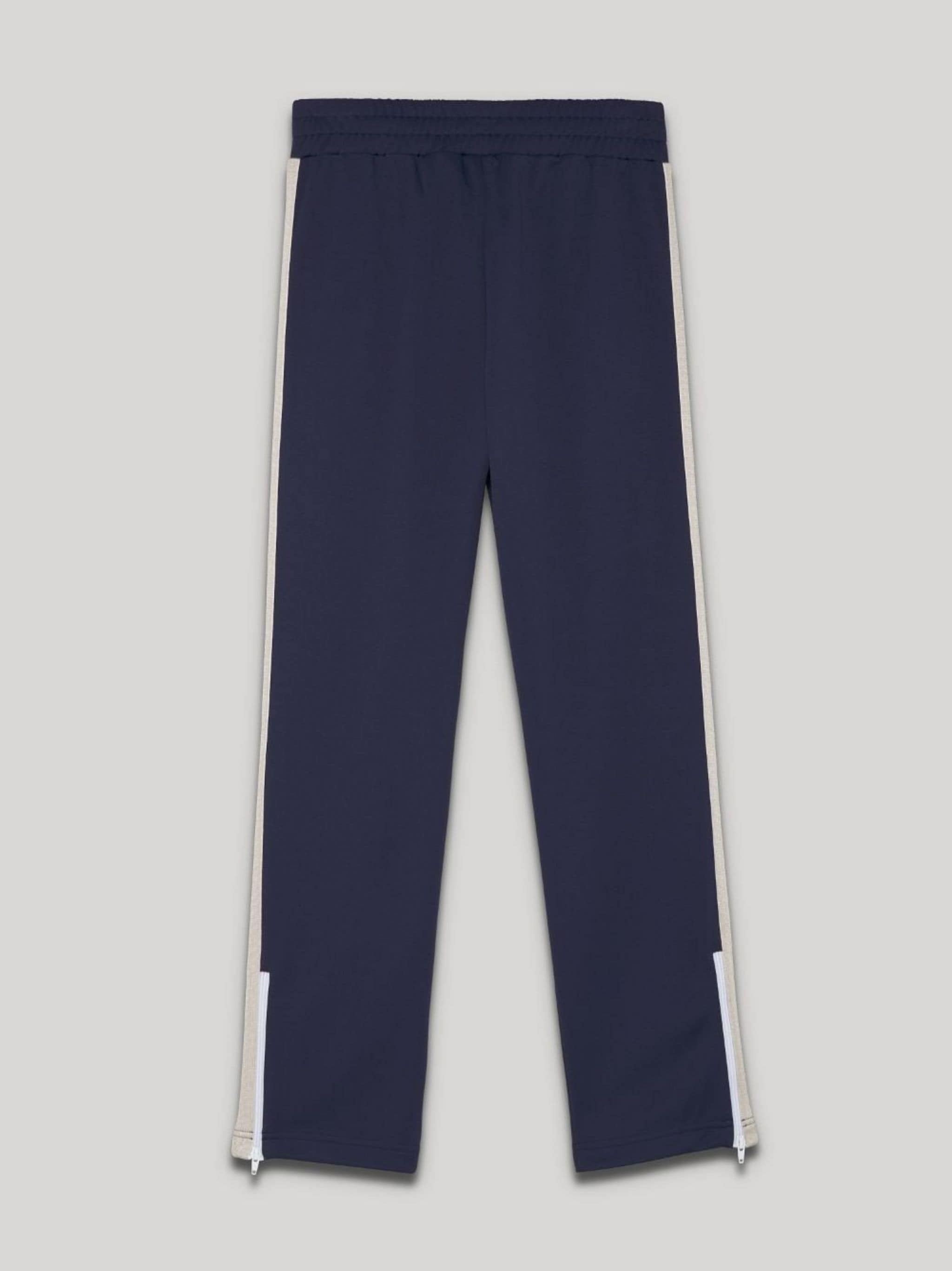 PALM CORE CLASSIC TRACK PANTS NAVY BLUE  WHITE - 9