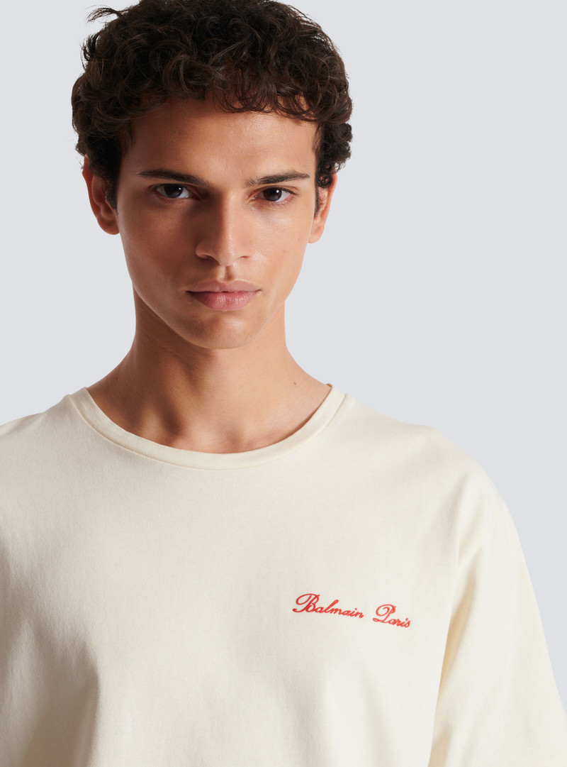 Balmain Signature Western T-shirt 7