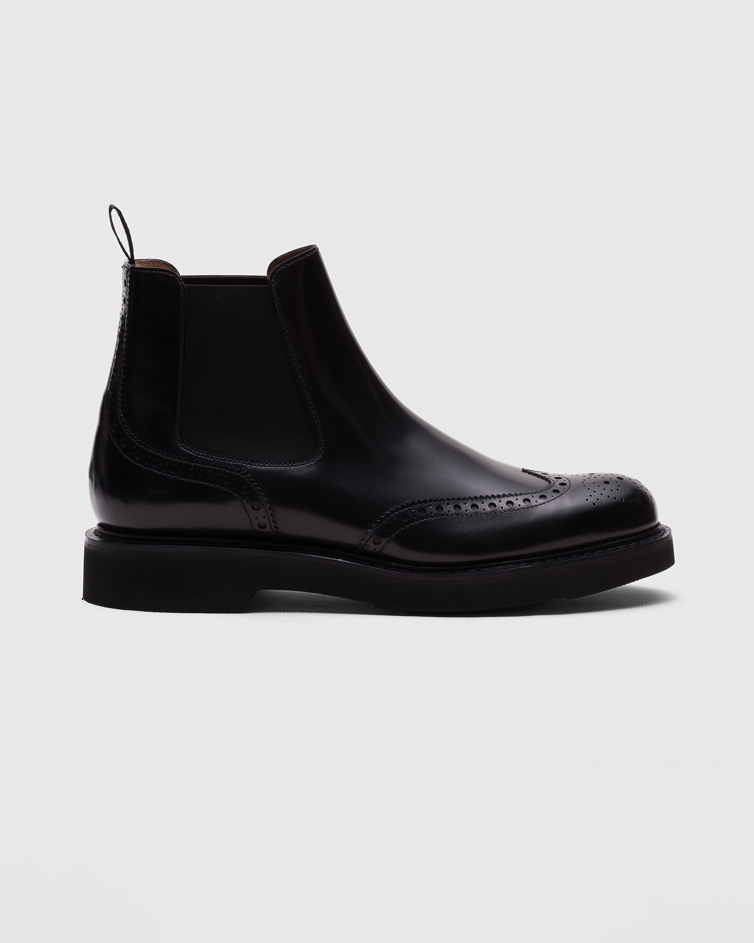 Polished Fumè Chelsea Boot - 1