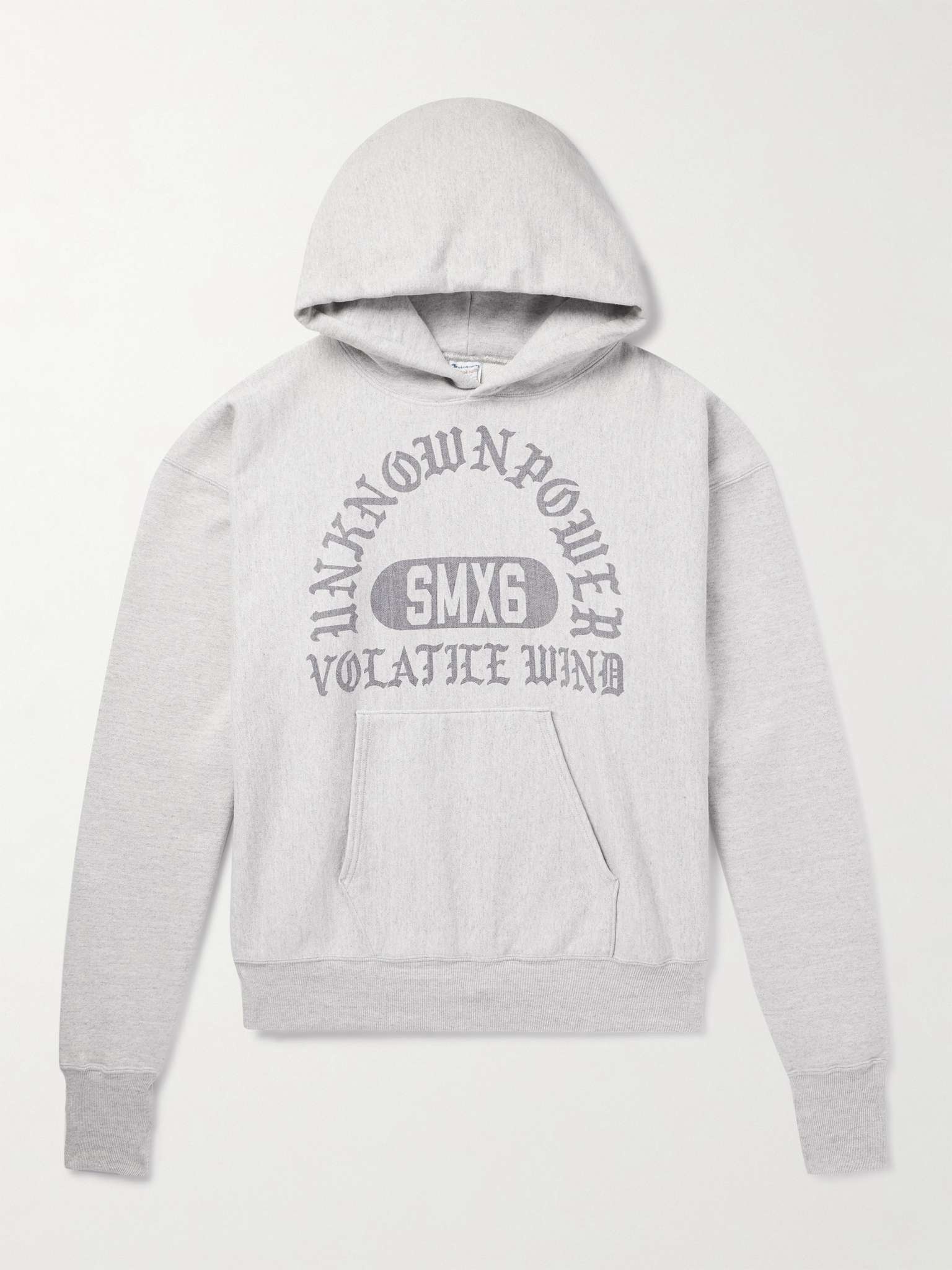 Logo-Print Cotton-Blend Jersey Hoodie - 1