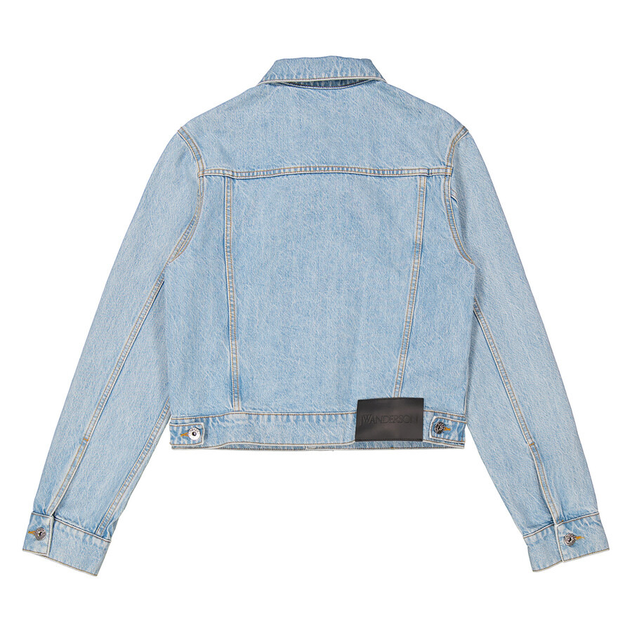 JW Anderson Padlock Strap Trucker Denim Jacket - 2