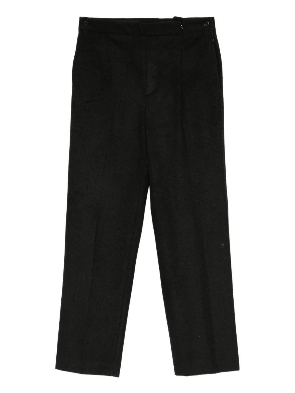 pleat-detail tailored trousers - 1