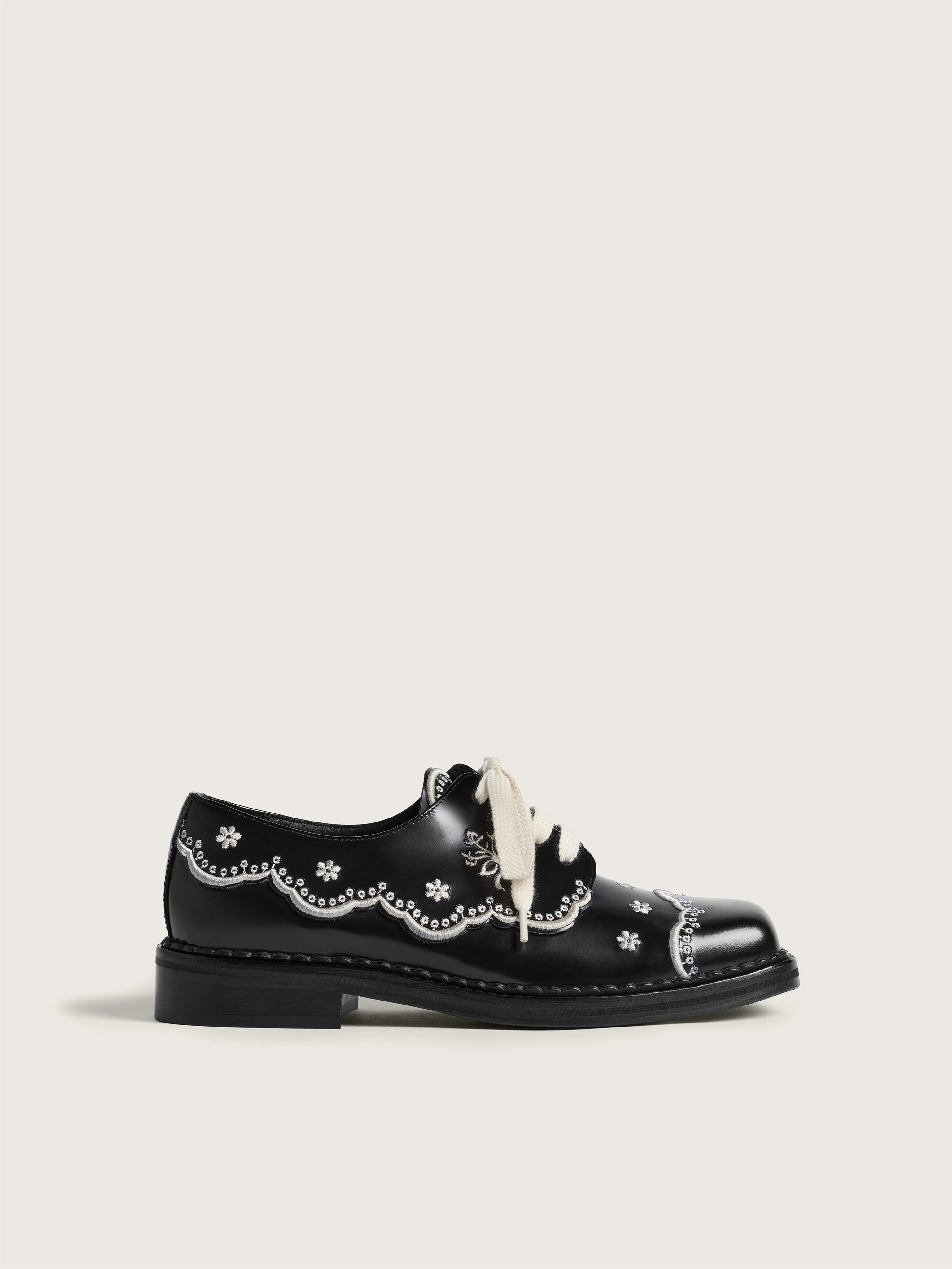 Floral Lace Brogue - 1