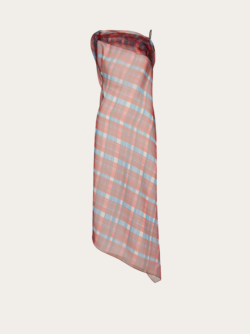 Asymmetric organza dress - 1