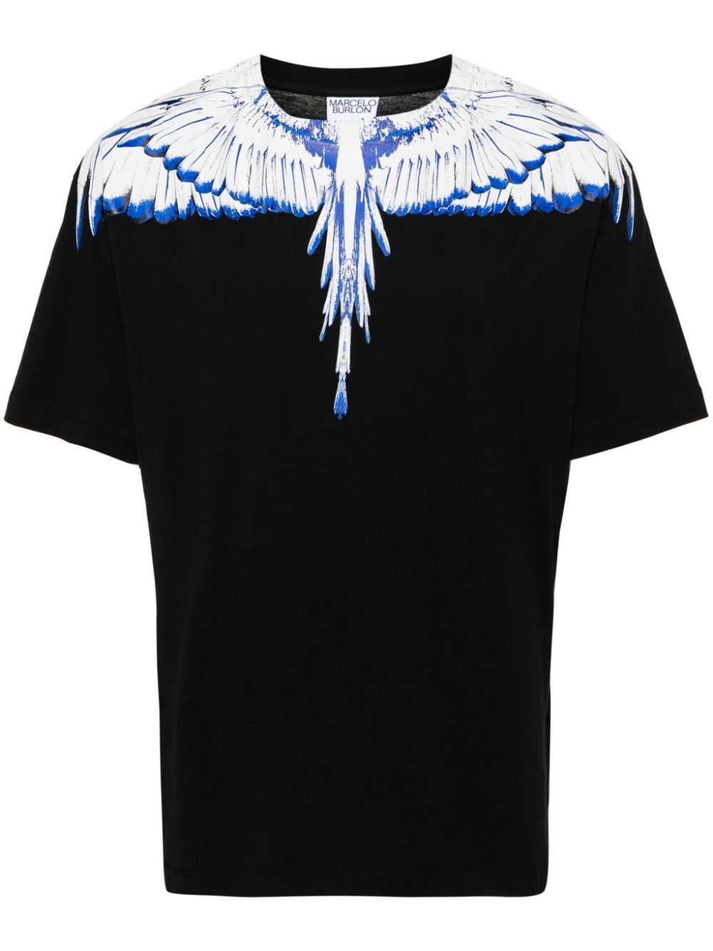 Icon Wings-print cotton T-shirt - 1