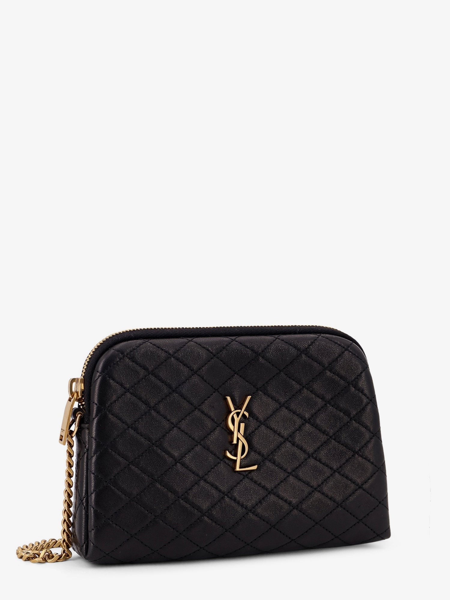 Saint Laurent Gaby Leather Shoulder Bag - 3