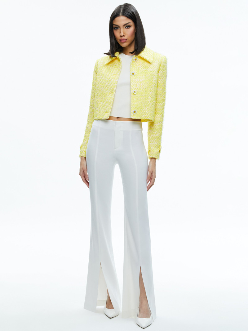 Alice + Olivia TAMMY 50S STYLE JACKET outlook