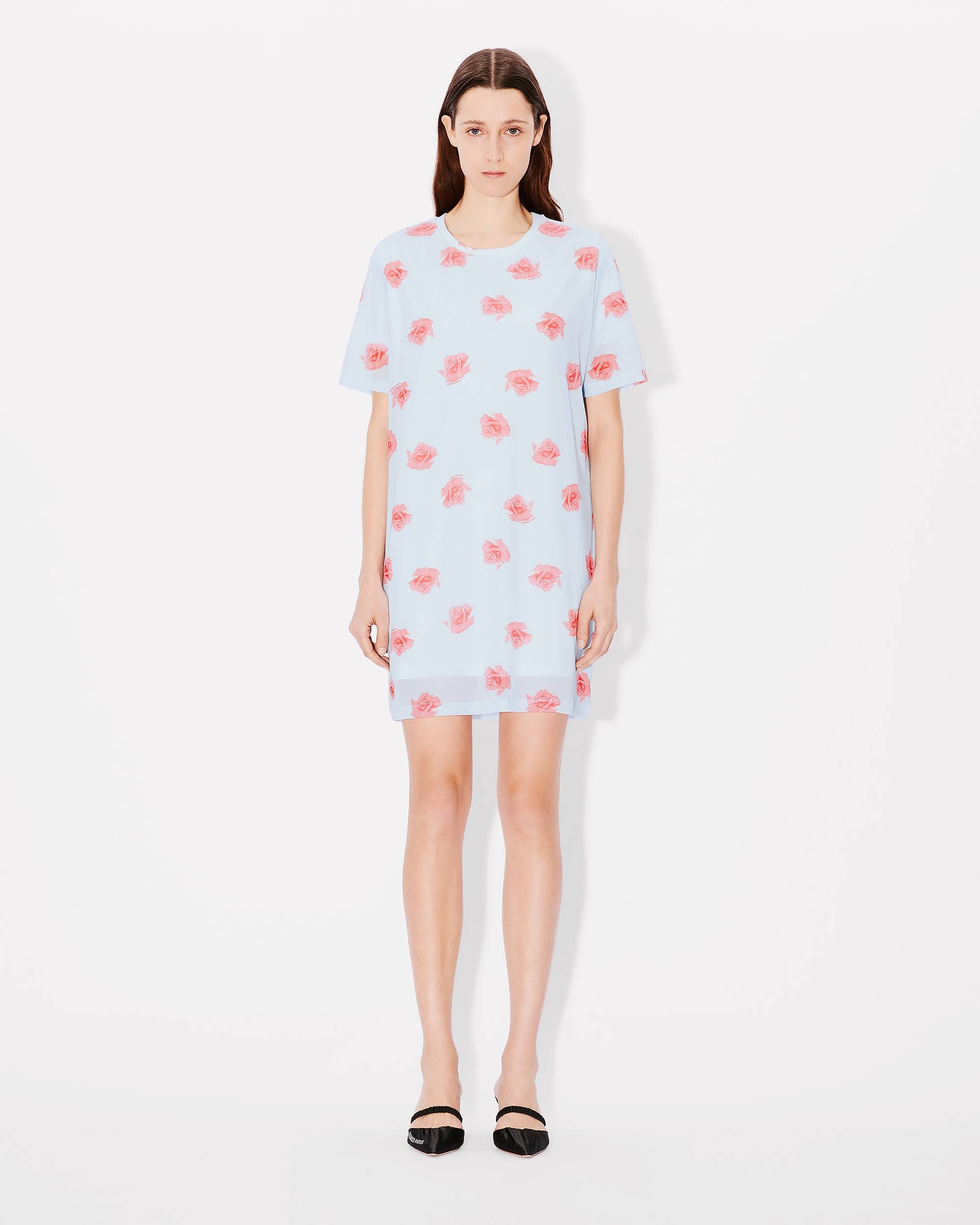'KENZO Rose' double layer dress - 3
