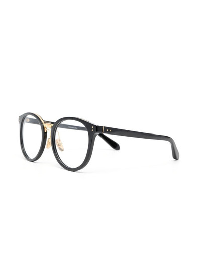 LINDA FARROW round-frame glasses outlook