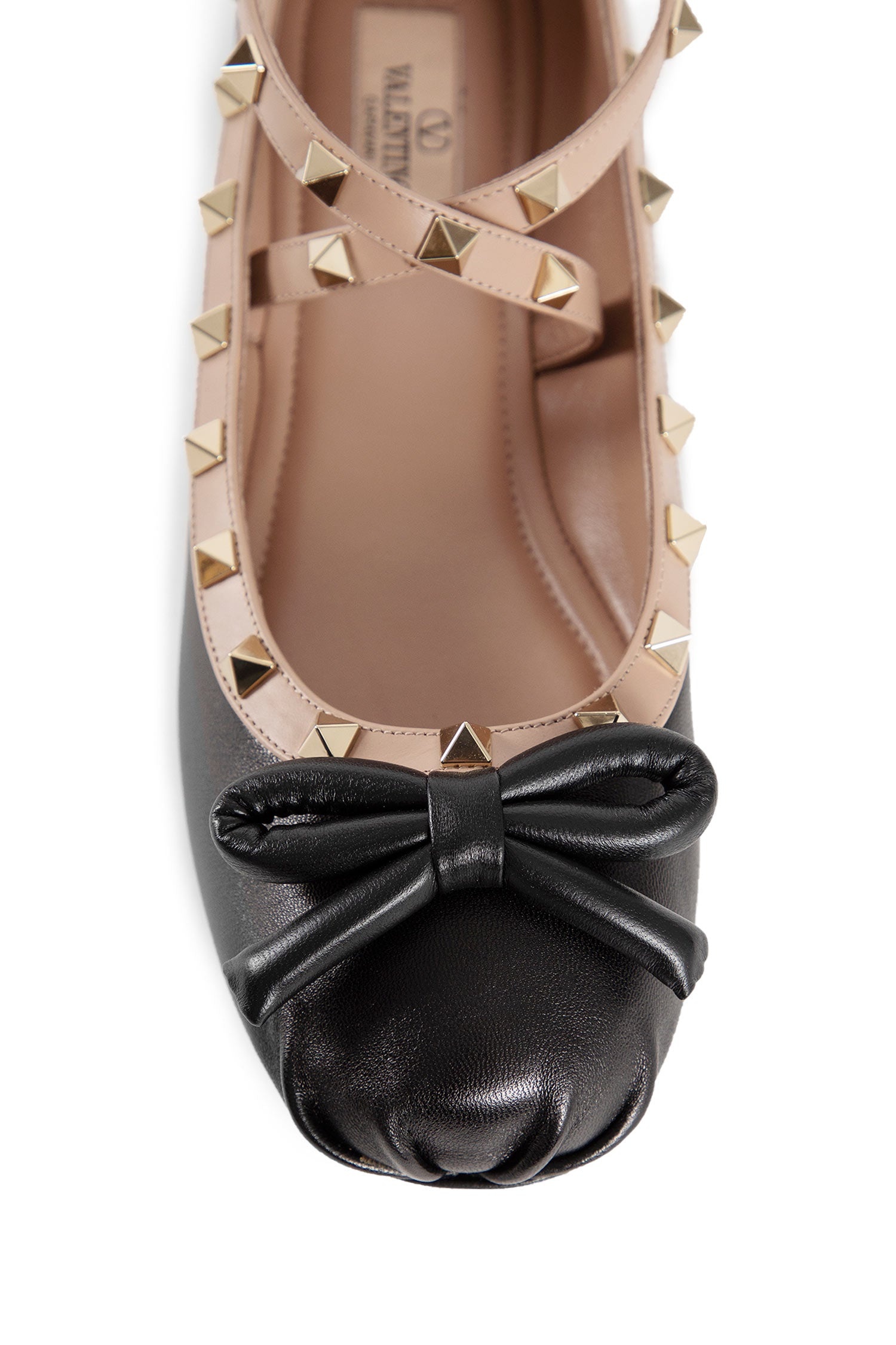 バレエシューズ VALENTINO ROCKSTUD BALLERINA IN NAPPA Valentino Rockstud-Nappa-Ballerinas | antonioli | REVERSIBLE