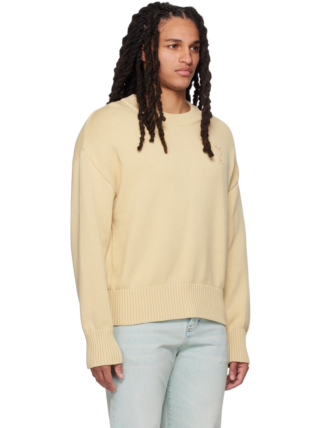 Beige Ami de Cœur Sweater - 2