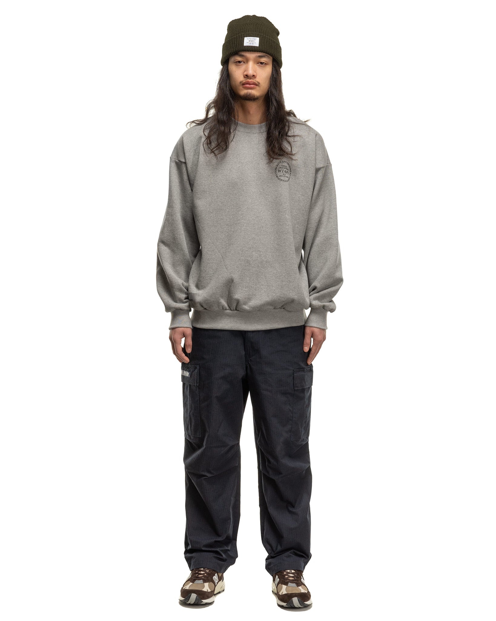 WTAPS TNNL Sweater Cotton Ash Gray グレー M WTAPS TNNL / Sweater / Cotton | Grey