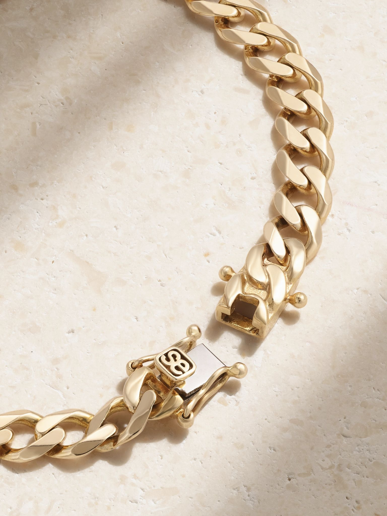 14-karat gold diamond bracelet Gold - 3
