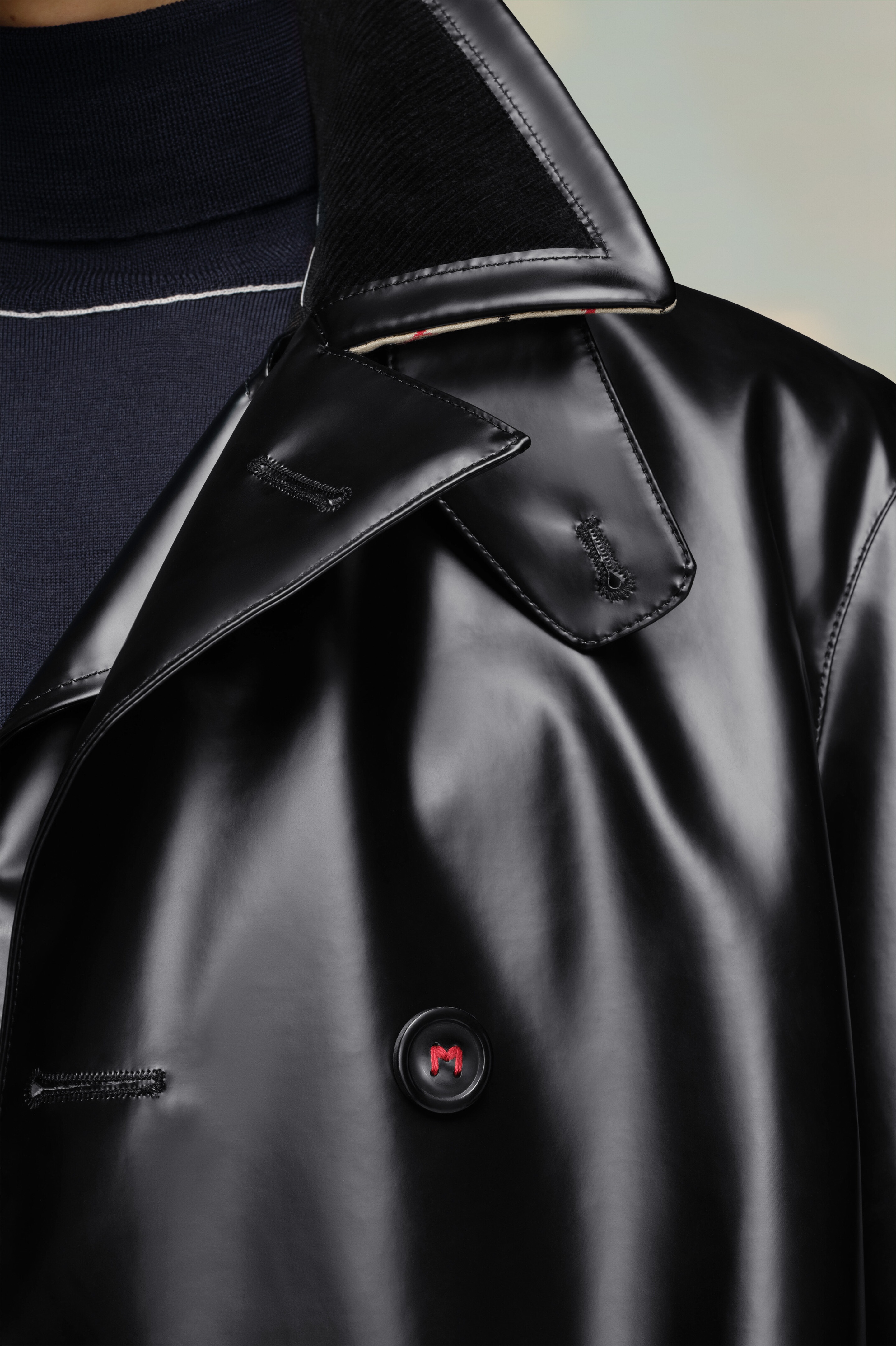 PVC caban jacket - 5