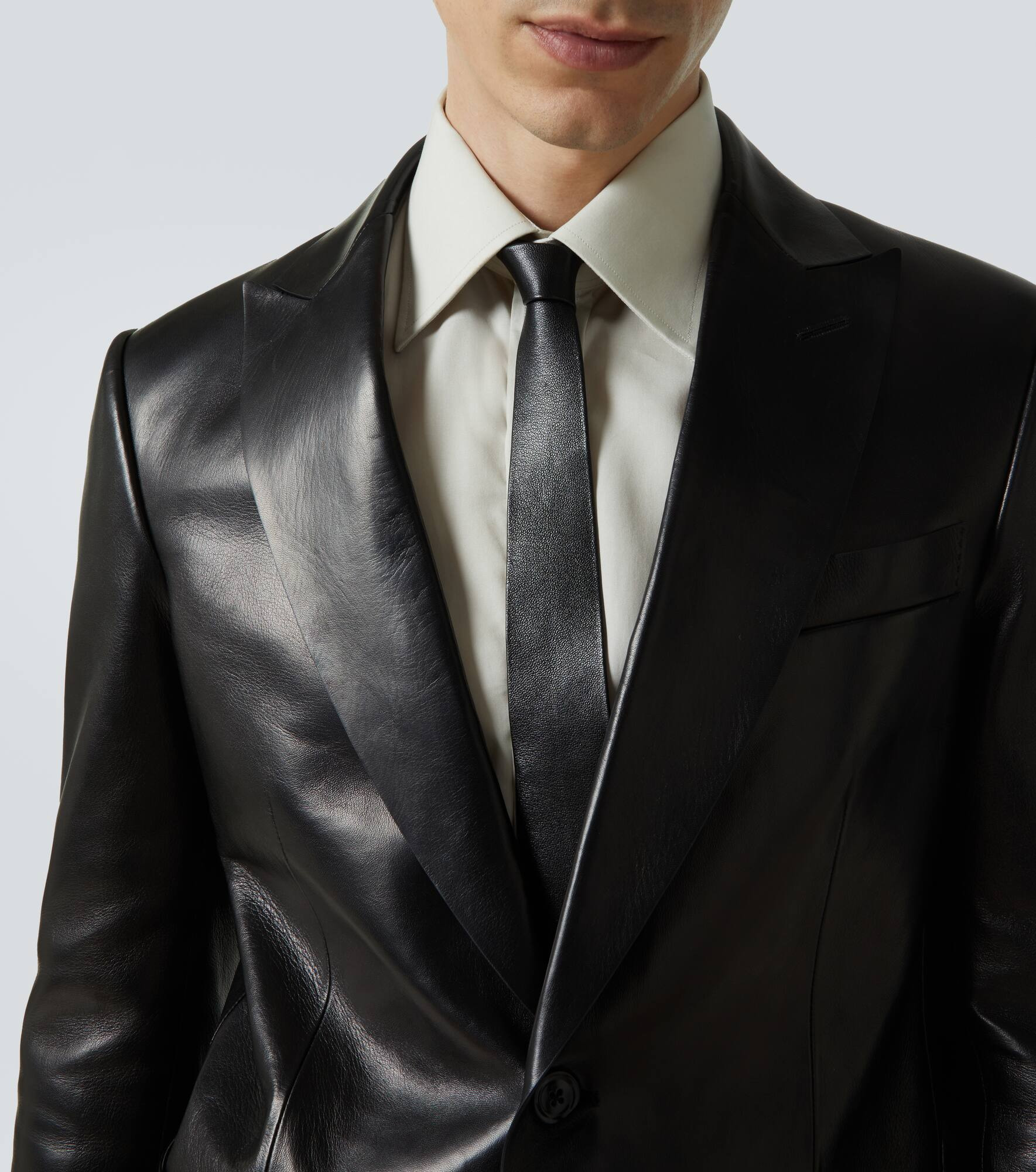 Leather tie - 3