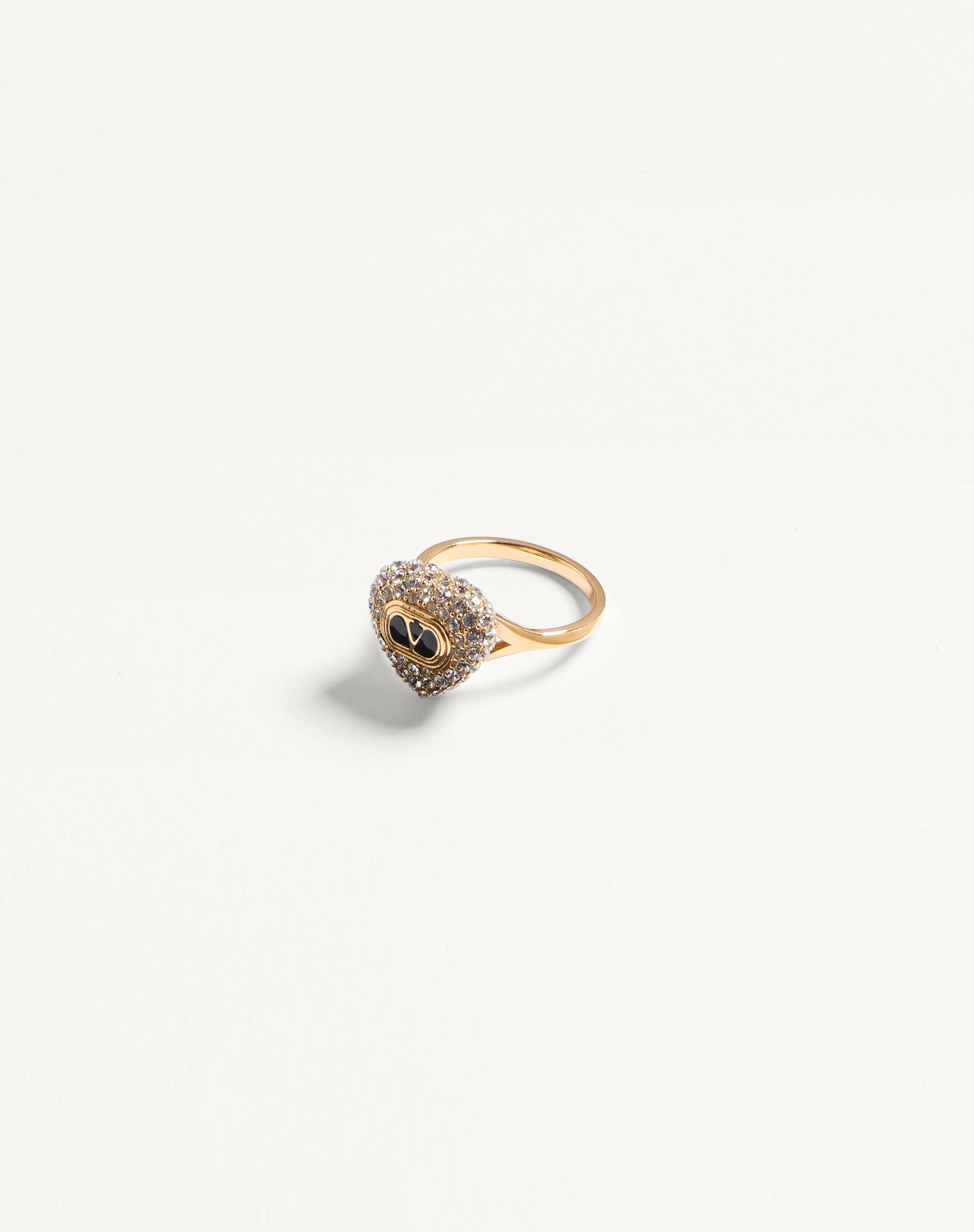 COEUR ROYAL RING IN METAL, ENAMEL AND SWAROVSKI® CRYSTALS - 3