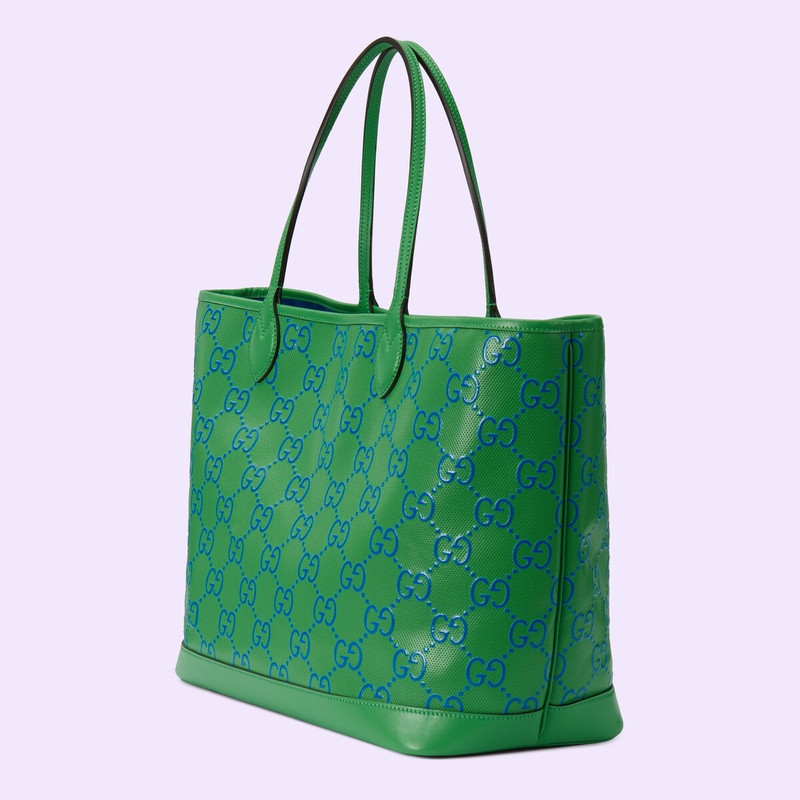 GUCCI GG large embossed tote bag outlook