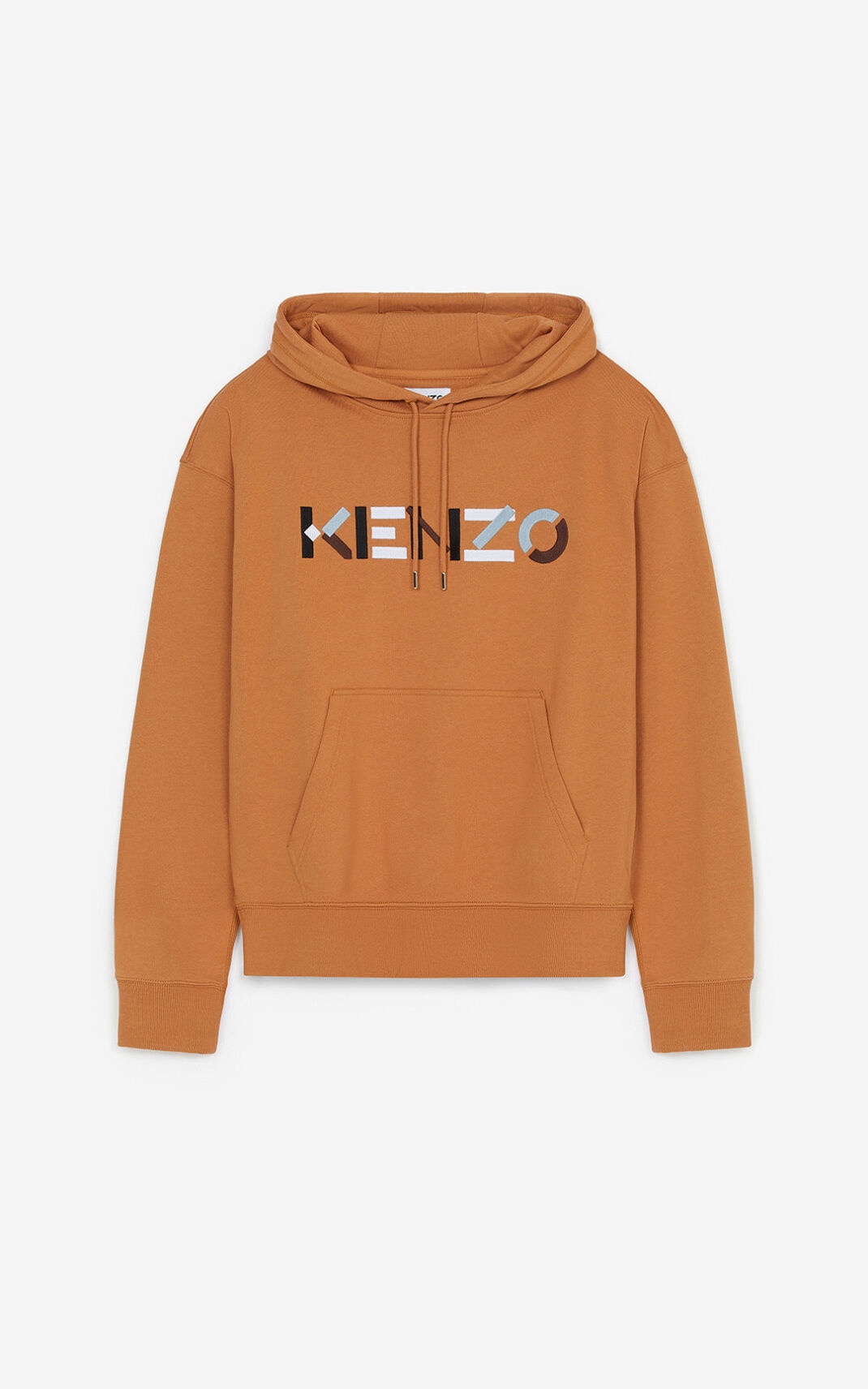 KENZO Logo oversized hooded sweatshirt - 1