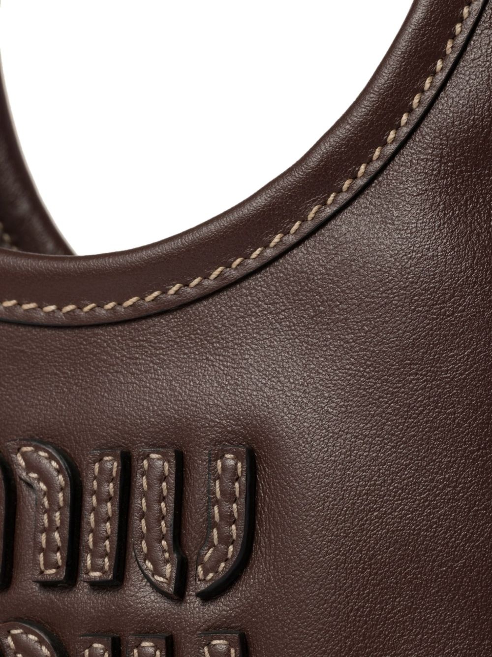 Ivy leather tote bag - 6