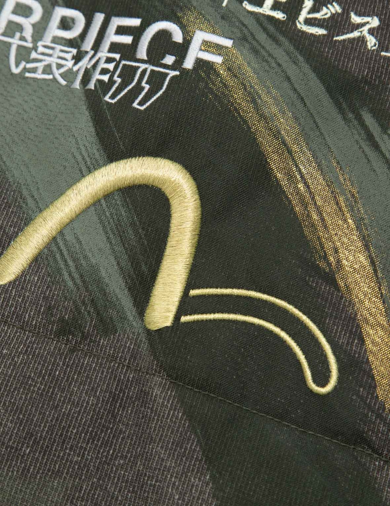 Brush Camouflage Print Padded Jacket 8