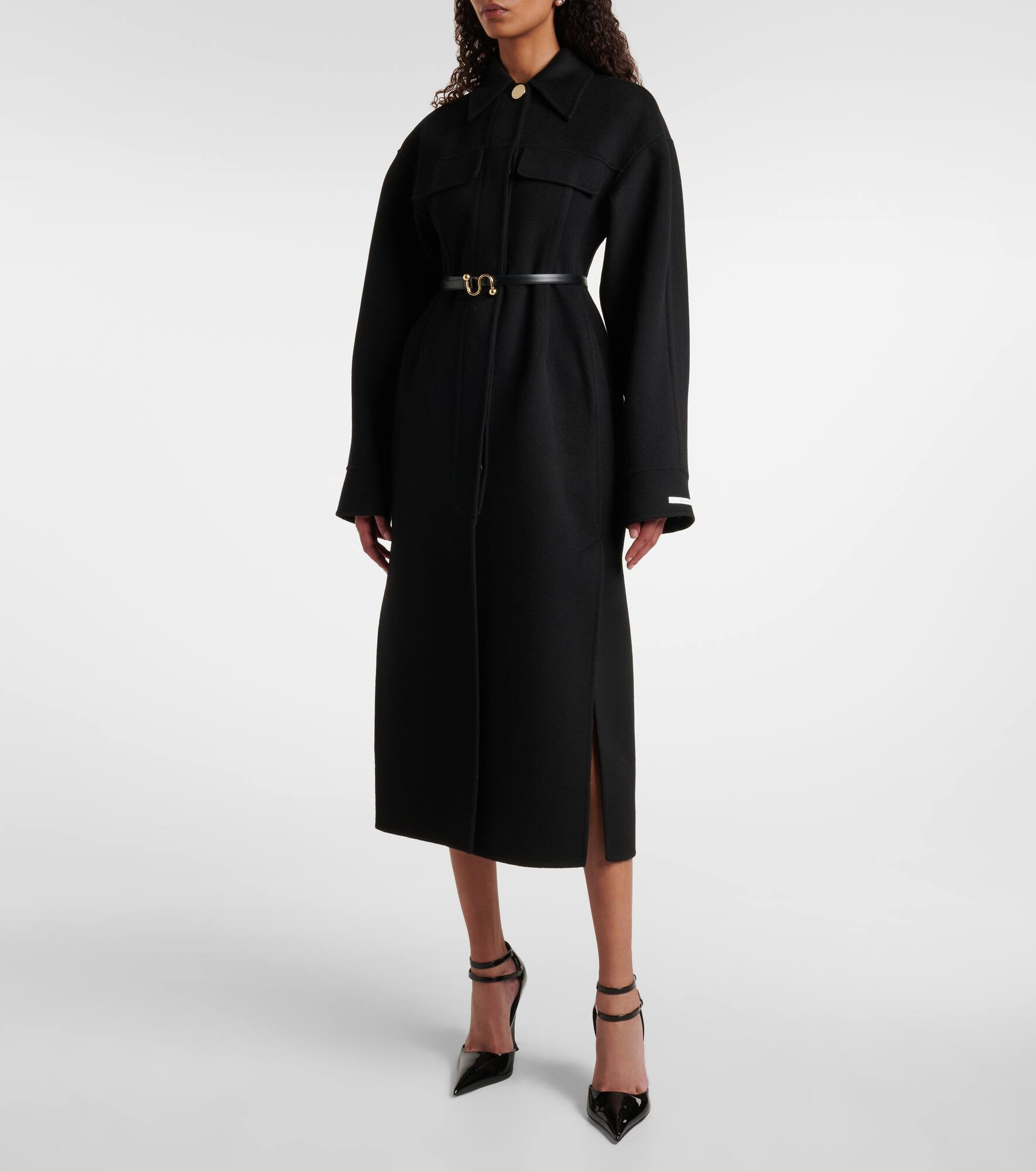 Olio virgin wool coat - 8