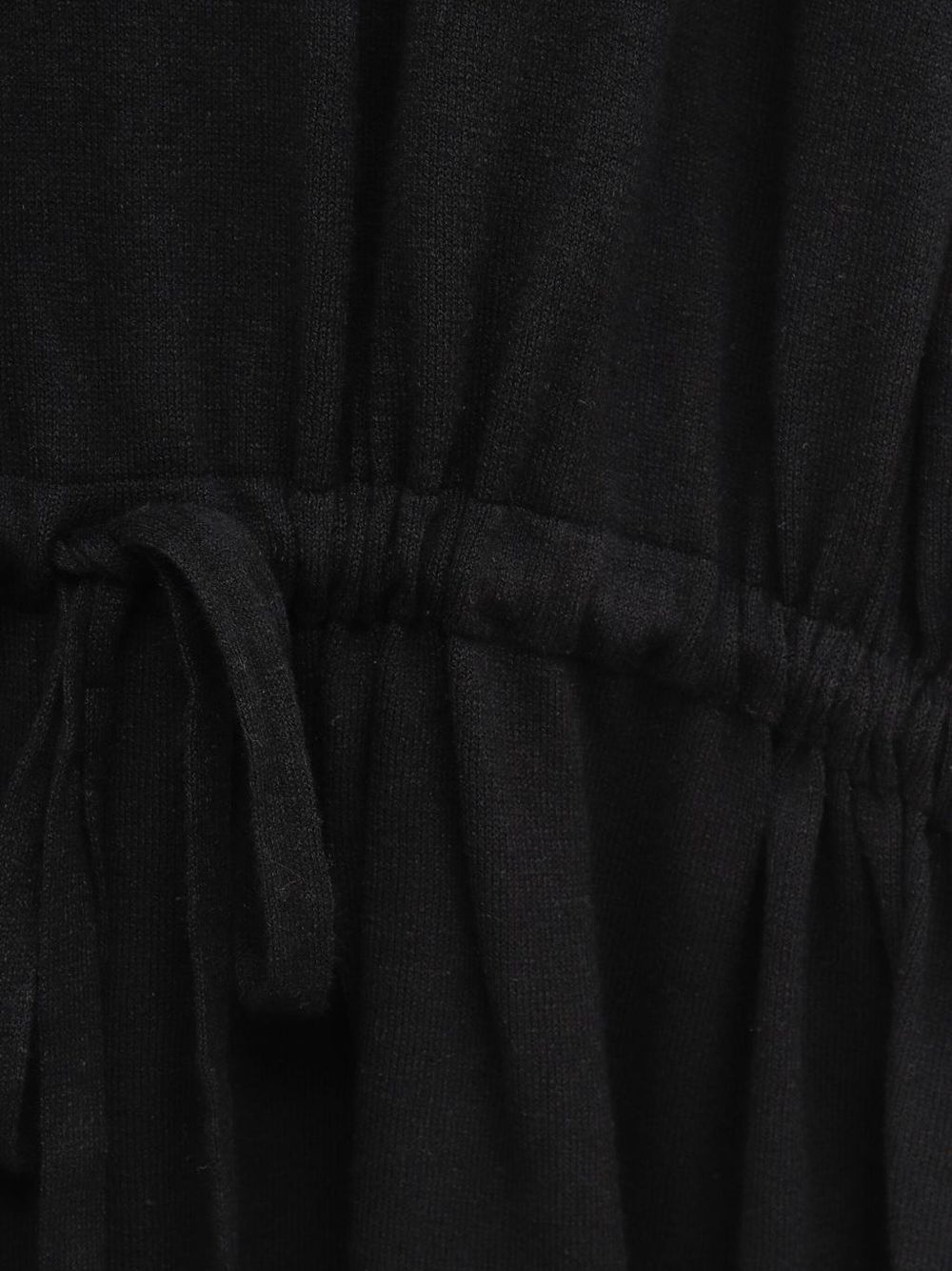 drawstring-waist midi dress - 3
