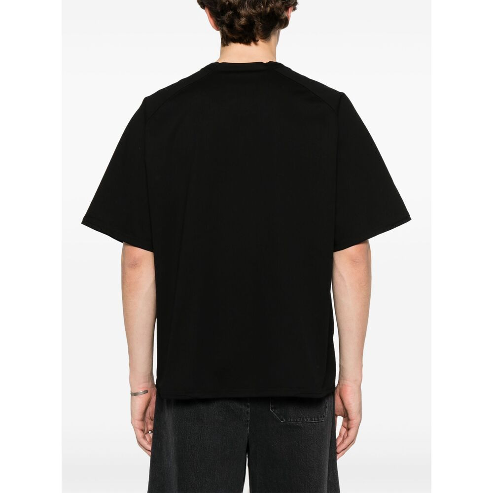 Sacai Black T-Shirts & Vests - T-Shirts Men - 4