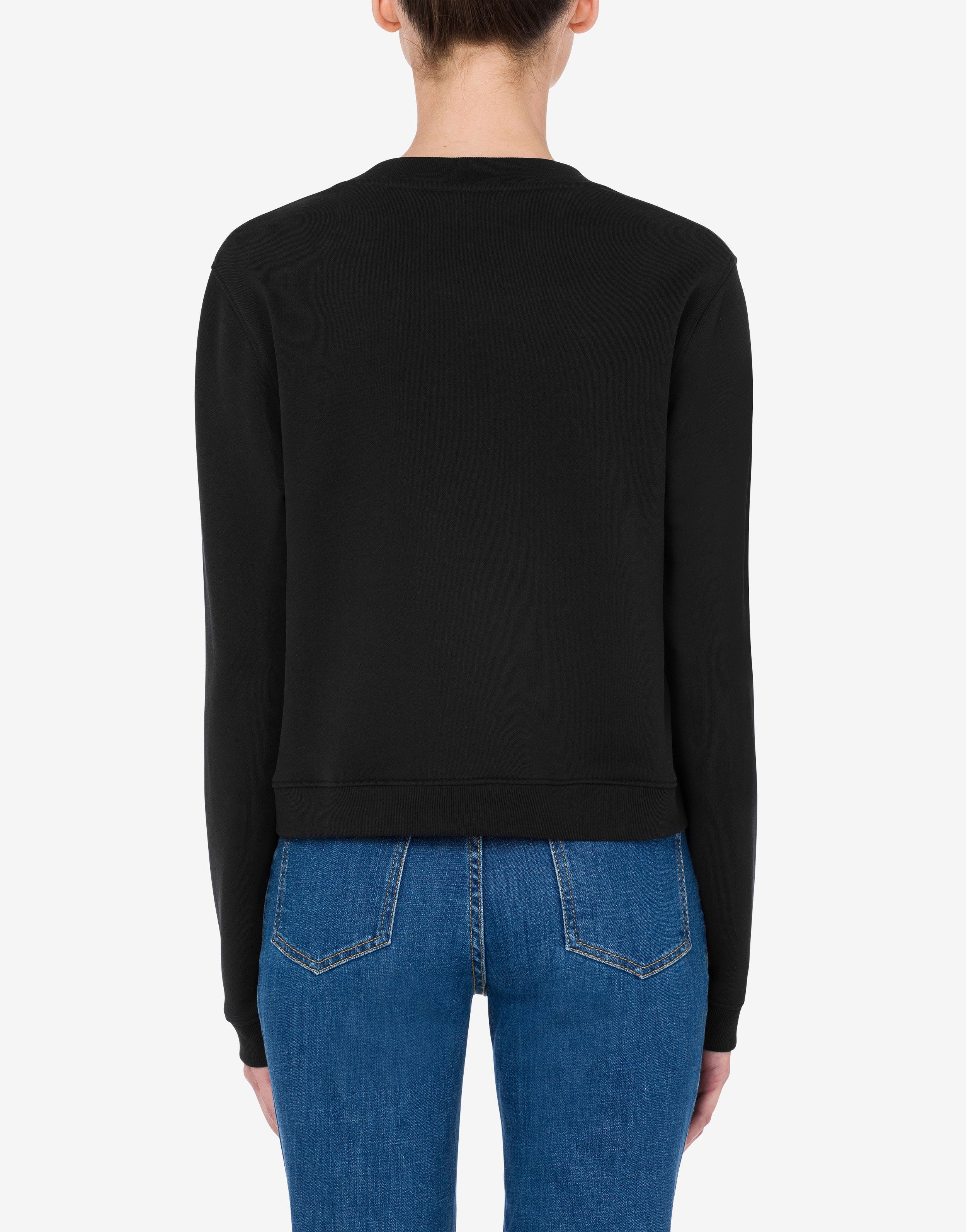 MOSCHINO TEDDY BEAR ORGANIC COTTON SWEATSHIRT - 3