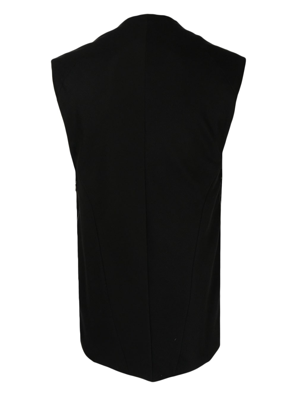 V-neck sleeveless gilet - 2