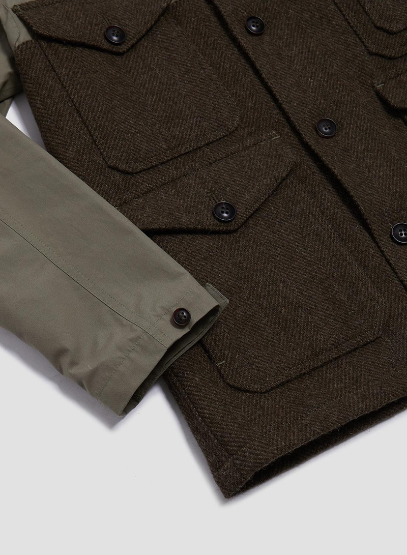 Classic Cameraman Harris Tweed Ventile in Army 4