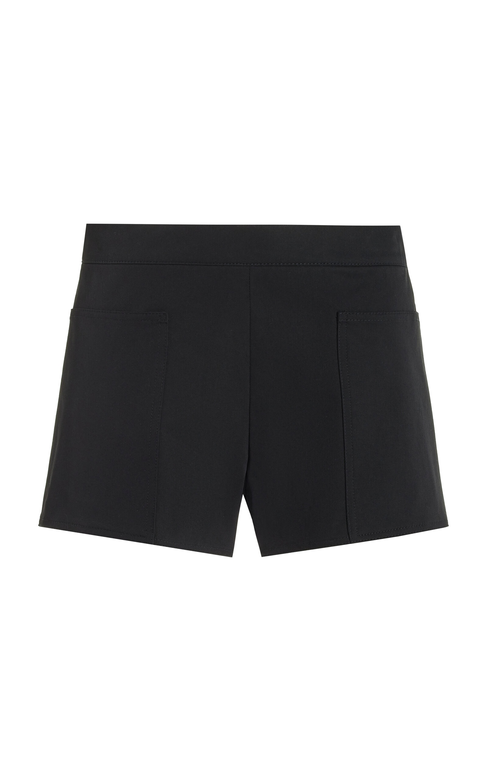 Riad Cotton-Blend Mini Shorts black - 1