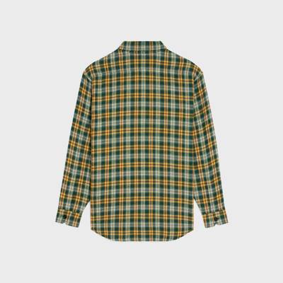 CELINE LOOSE SHIRT IN CHECKED WOOL outlook
