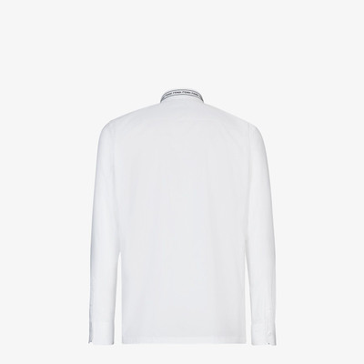 FENDI White cotton shirt outlook