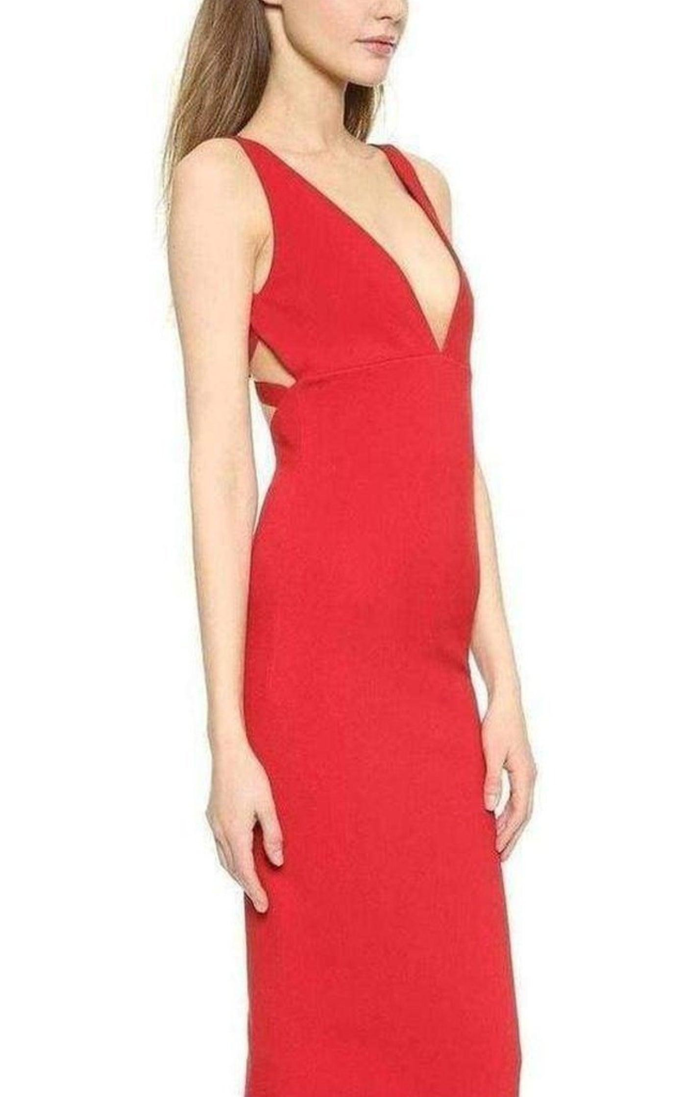 Column Crisscross Back Gown - 3