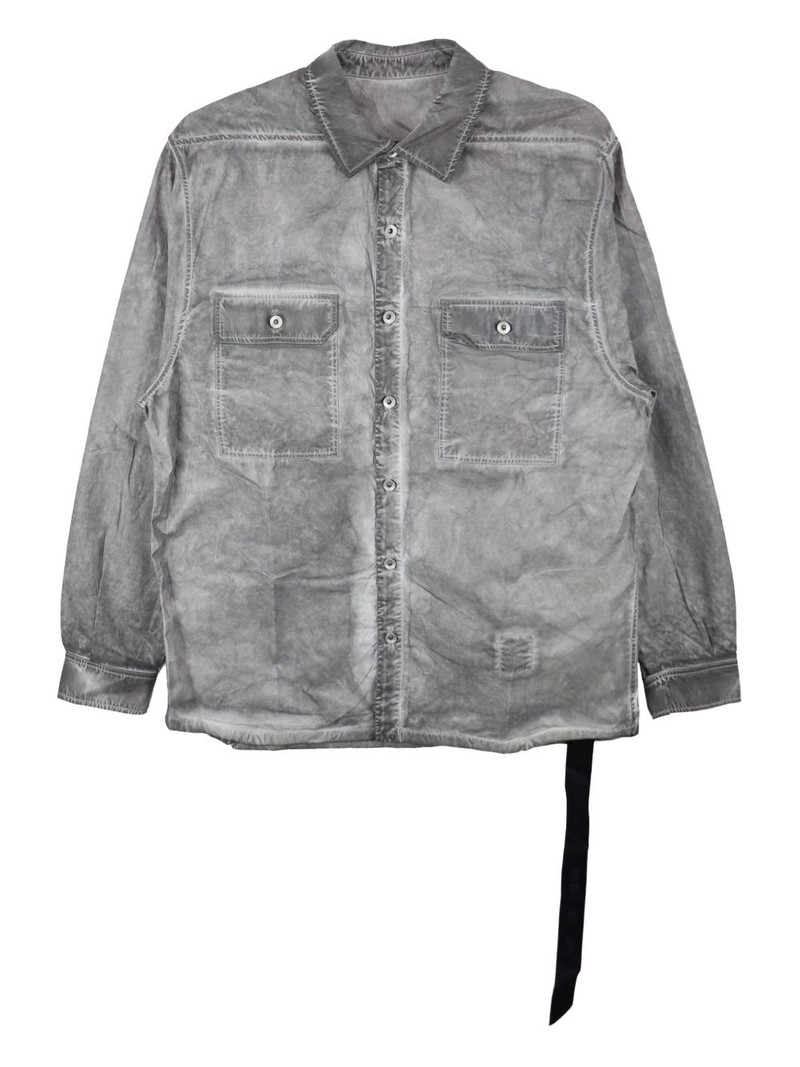 Jumbo double-pocket cotton shirt 1