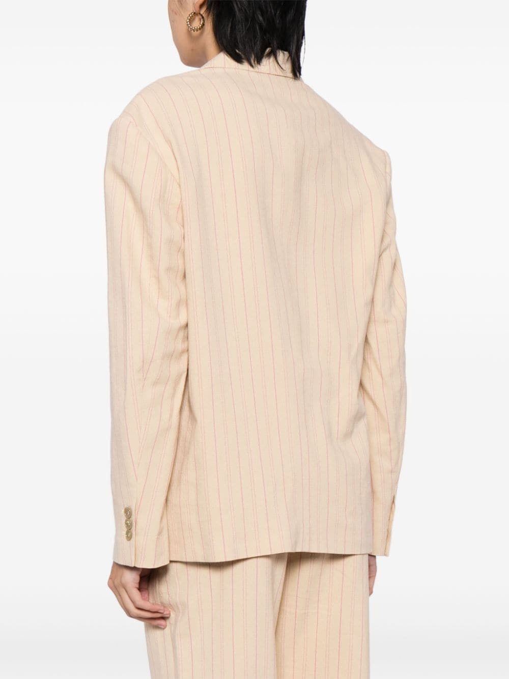 wide-lapels double-breasted blazer - 4