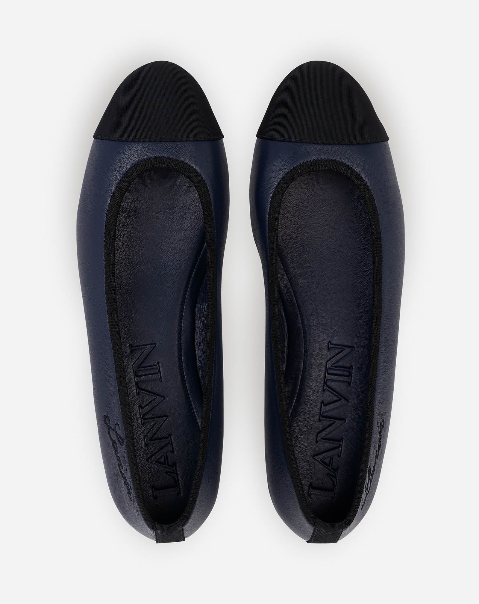 LANVIN CLASSIC LEATHER BALLET PUMPS - 3