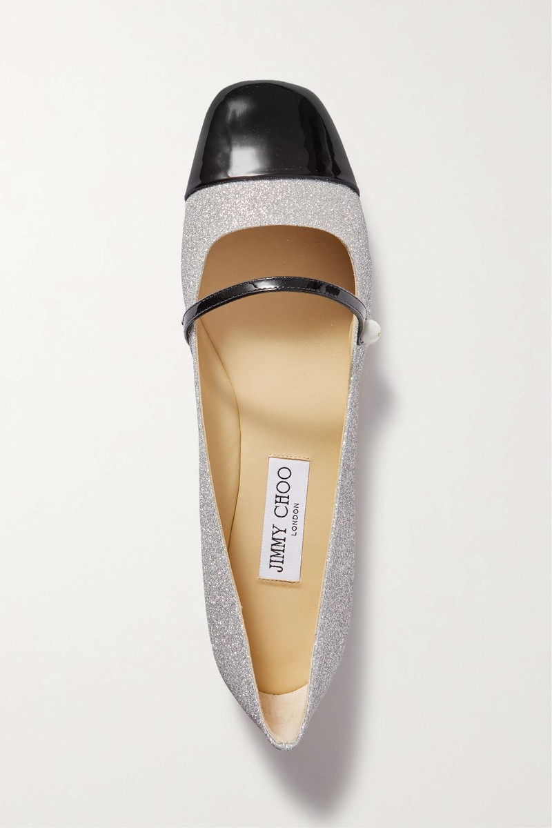 Elisa patent leather Mary Jane ballet pumps 5