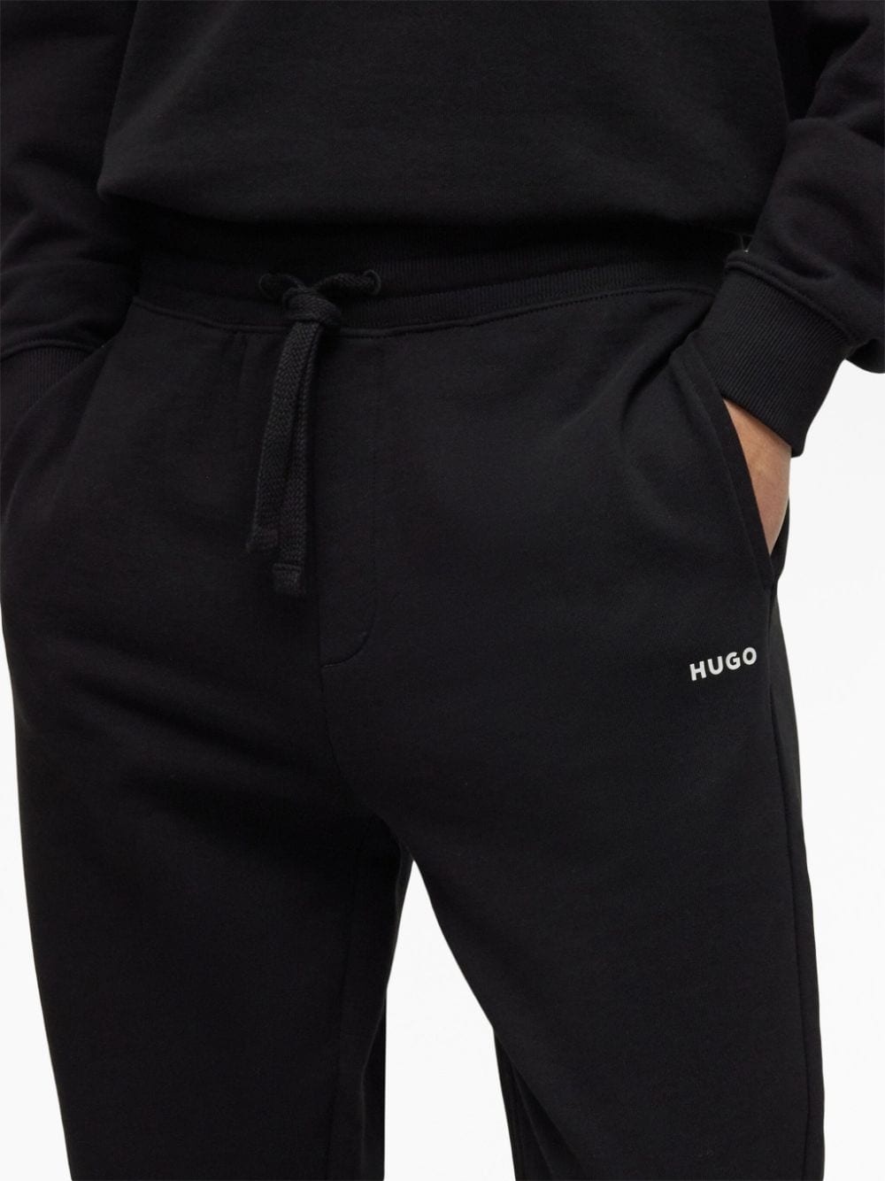 logo-print cotton tracksuit set - 5