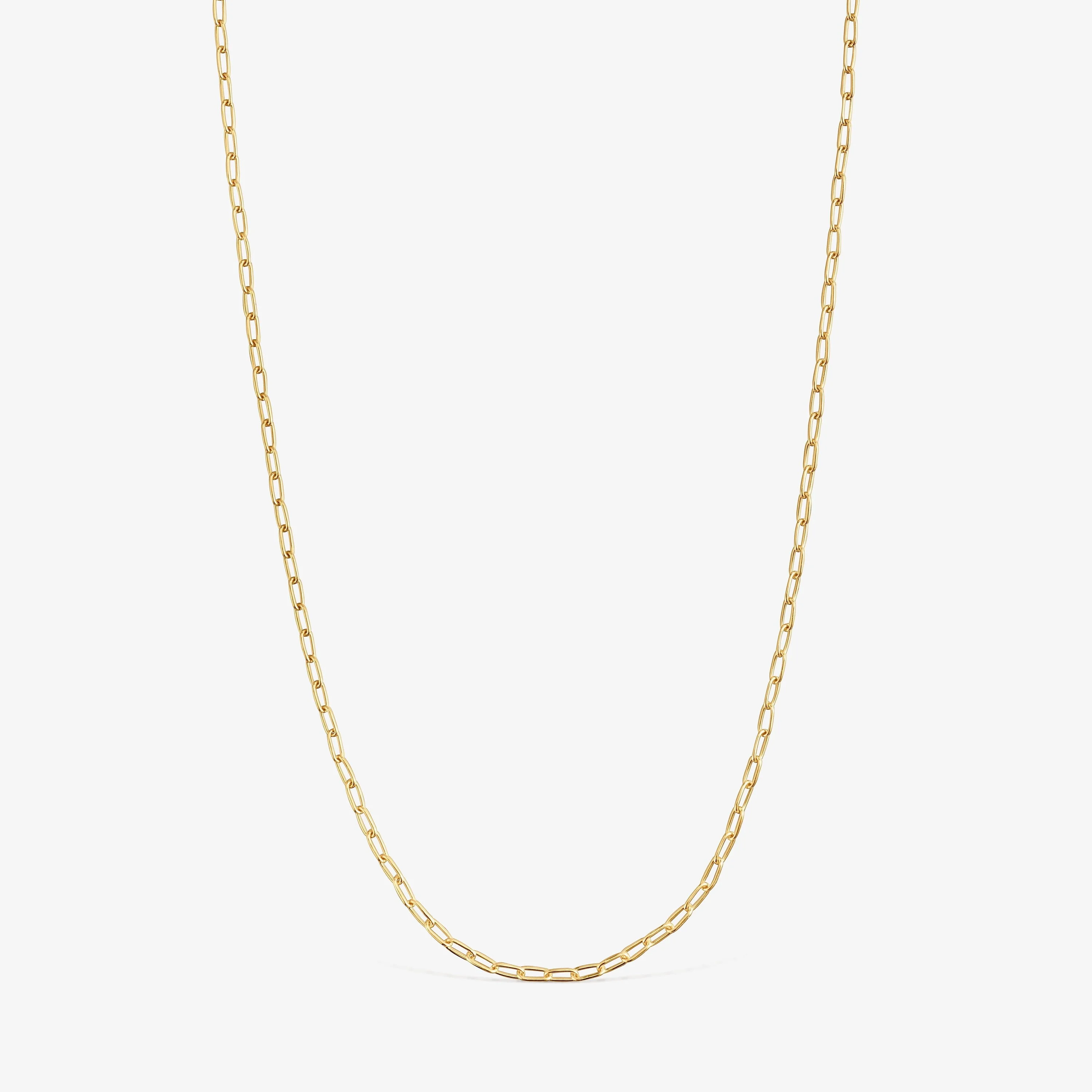 Choker with 18K gold vermeil and oval rings measuring 50 cm TOUS Basics - 1